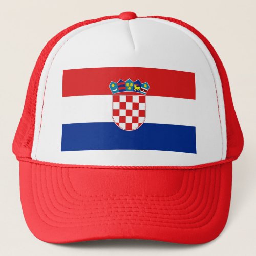 Hat with Flag of Croatia