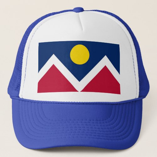 Hat with Flag of  Denver Colorado State _ USA