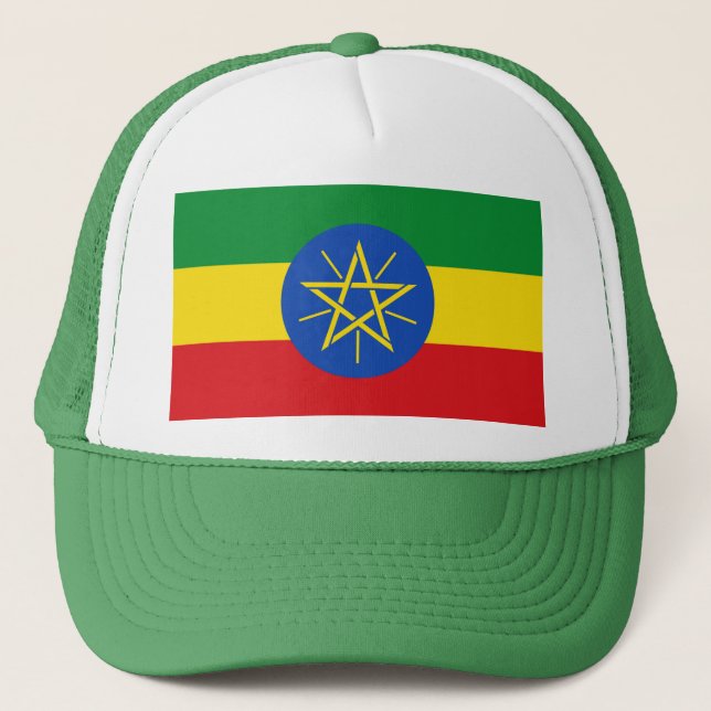 Hat with Flag of Ethiopia (Front)