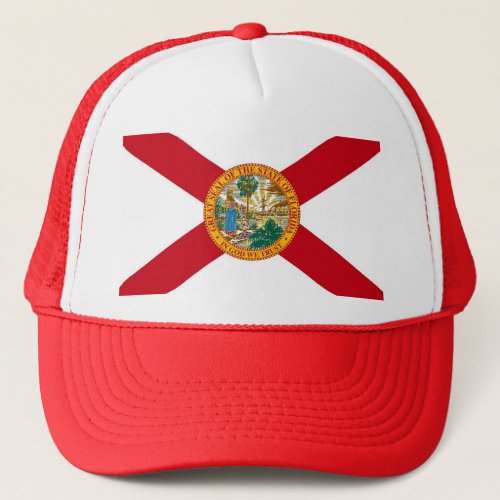 Hat with Flag of  Florida State _ USA