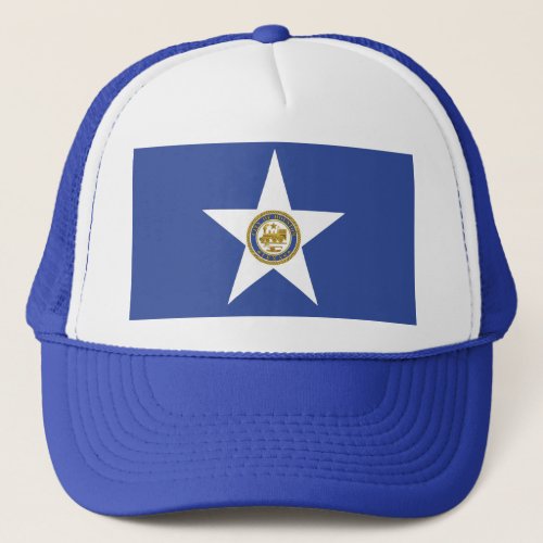 Hat with Flag of Houston Texas USA