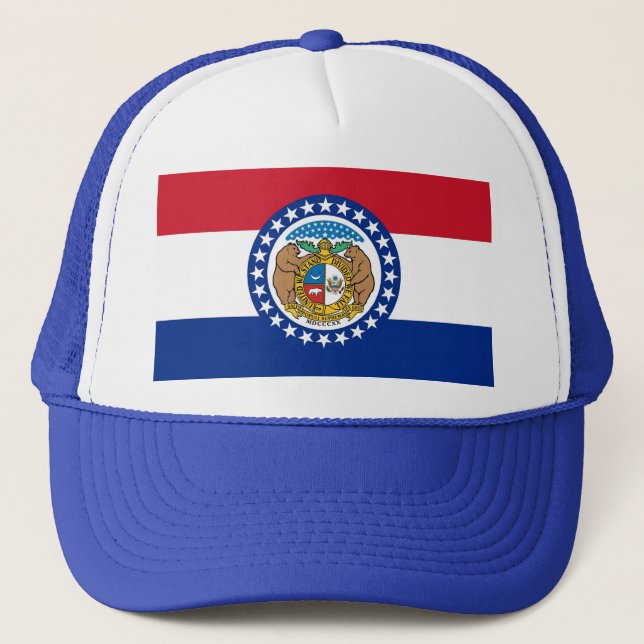 Hat with Flag of Missouri State - USA (Front)