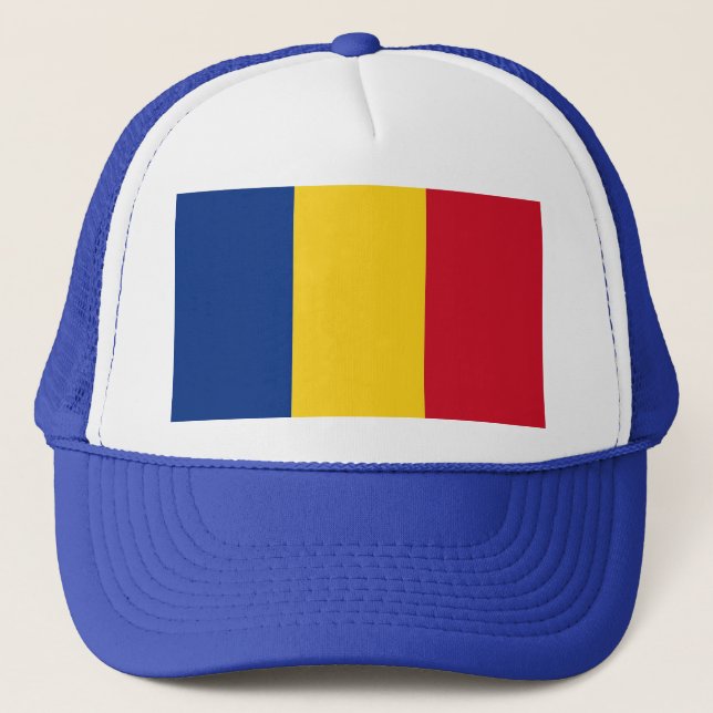Hat with Flag of Romania (Front)