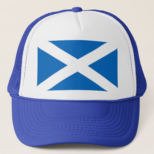 Hat with Flag of Scotland