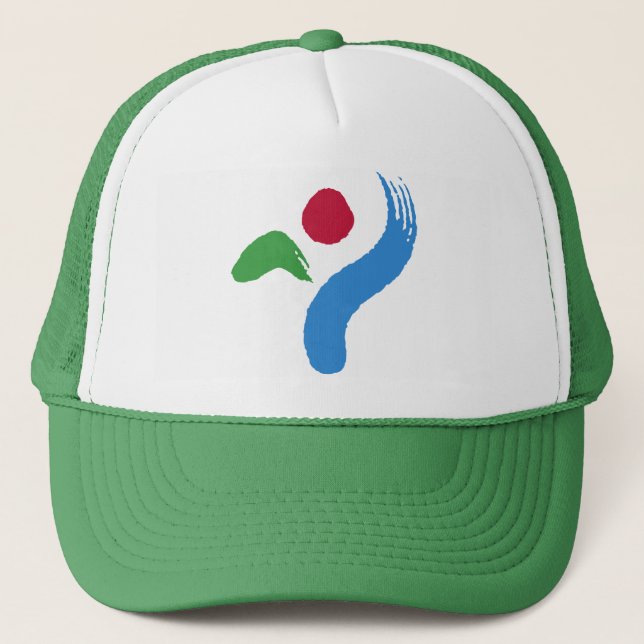 Hat with Flag of Seoul, South Korea (Front)