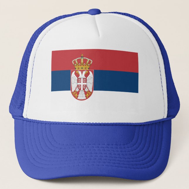 Hat with Flag of Serbia (Front)