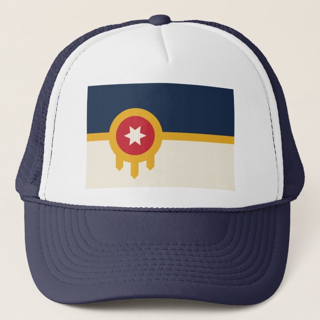 Hat with Flag of Tulsa, Oklahoma (Front)