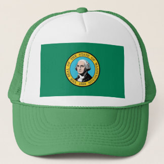 Hat with Flag of Washington State - USA