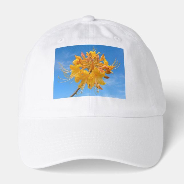 Hat with Florida Flame Azalea (Front)