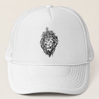 Hat With Lion In Crown Image by Taniastore at Zazzle