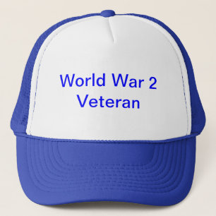 hat with "World War 2 Veteran"