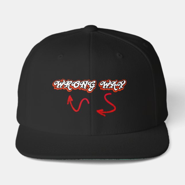 Hat  Wrong Way  (Front)
