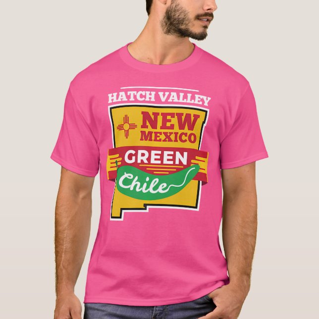 Hatch Chile Shirt New Mexico Green Chili Pepper (Front)