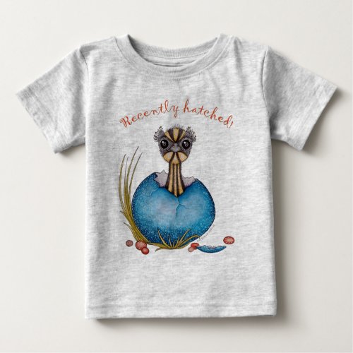 Hatch the baby emu baby apparel Baby T_Shirt