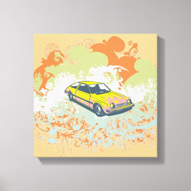 Hatchback Wrapped Canvas Print (Front)
