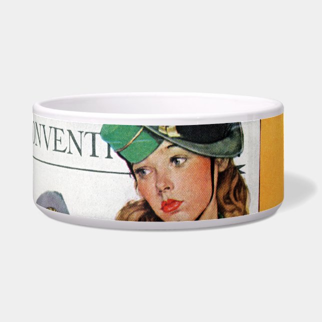 Hatcheck Girl Bowl (Front)