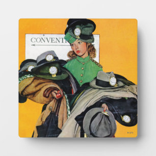 Hatcheck Girl Plaque