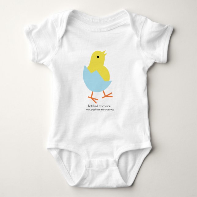 Hatched by Choice Baby Bodysuit (Front)
