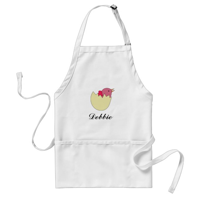 Hatched Debbie Adult Apron (Front)
