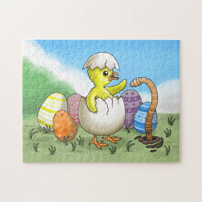 Hatched Easter Chick Jigsaw Puzzle (Horizontal)