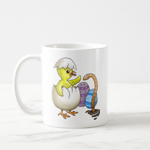 Hatched Easter Chicken Coffee Mug