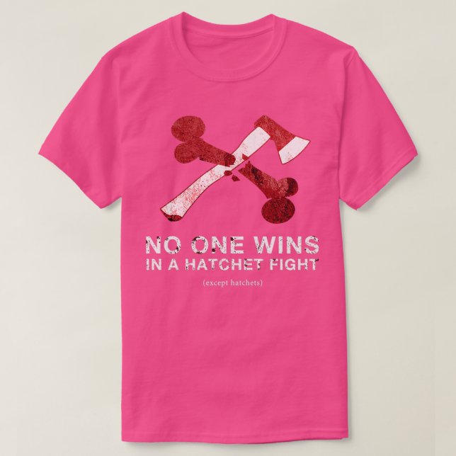 Hatchet Fight T-Shirt (Design Front)