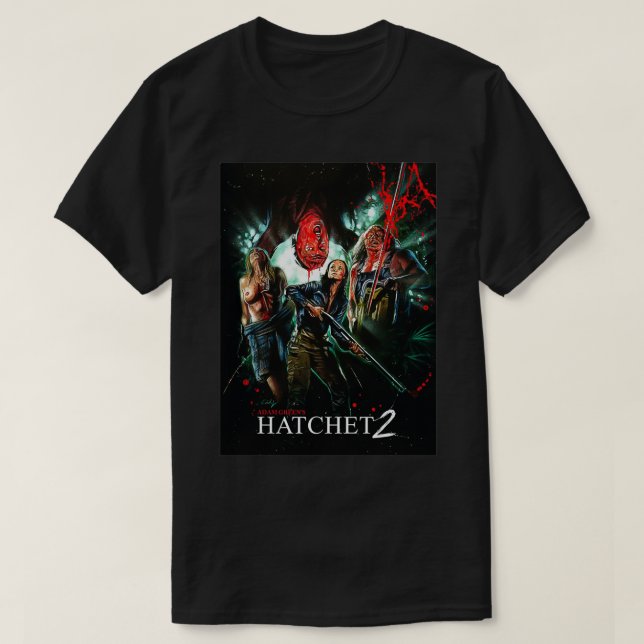 Hatchet horror film T-Shirt (Design Front)