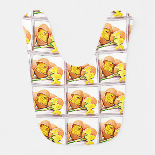 Hatching Baby Chick Bib