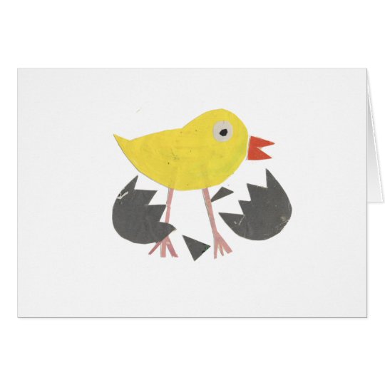 hatching chick card