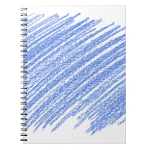 Hatching colored pencil scratch notebook