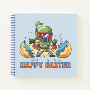 Hatching Easter Boba Fett Notebook