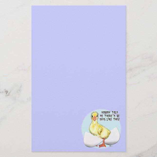 Hatching Egg2 Stationery (Front)