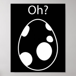 Hatching Egg Oh Gamer Poster
