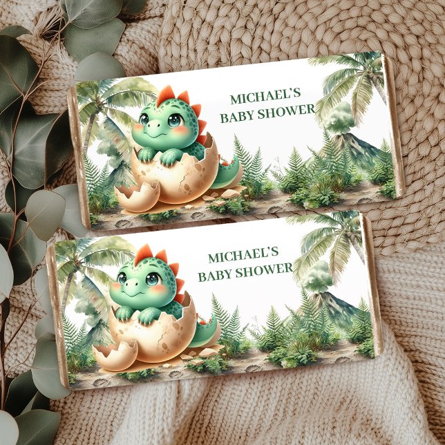 Hatching Soon Hershey Bar Baby Dino Shower Decor (Hatching Soon Hershey Bar Baby Dino Shower Decor)