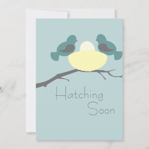 Hatching Soon Custom Announcements
