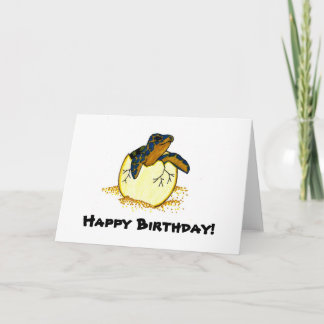 hatchingturtle, Happy Birthday! Card