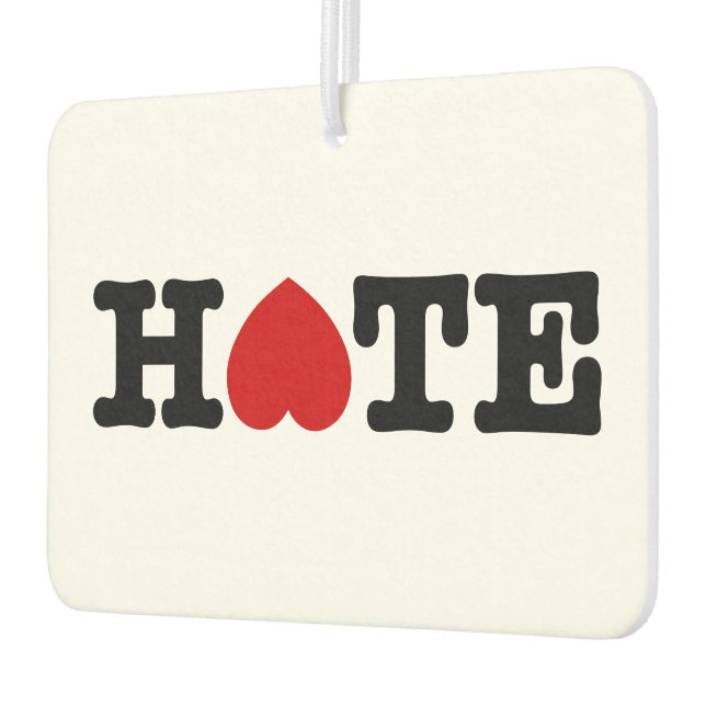 HATE AIR FRESHENER (Left)