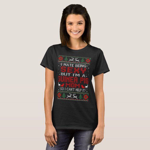 guinea pig ugly christmas sweater