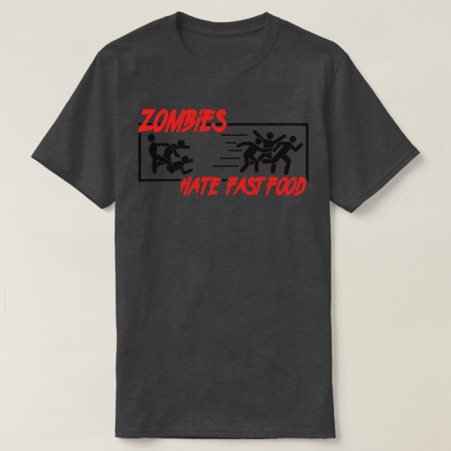 Hate fast food T-Shirt (Design Front)