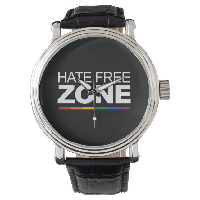 HATE FREE ZONE - .png Watch (Front)