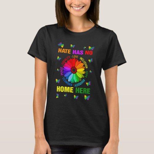 Hate Has No Home Here Mothers Day Christmas Day M T_Shirt