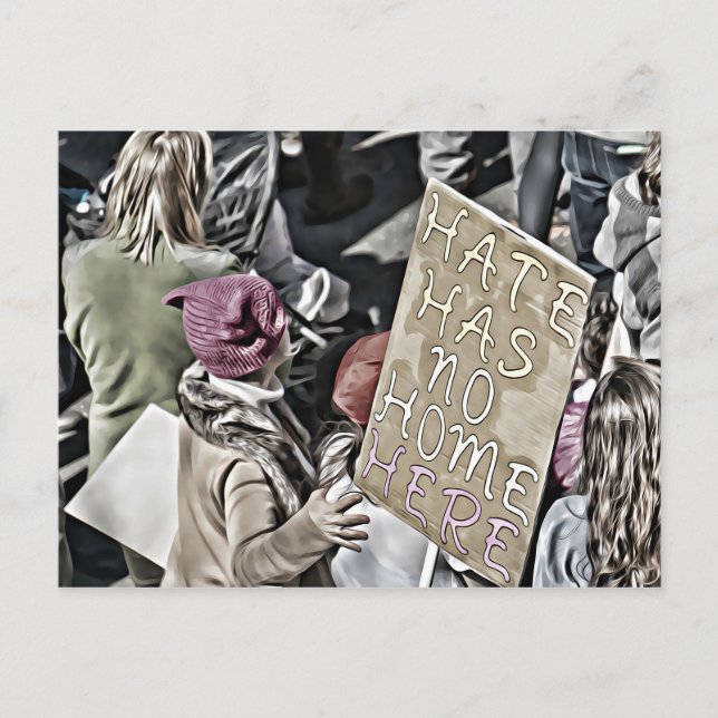 Hate Has No Home Here Postcard (Front)