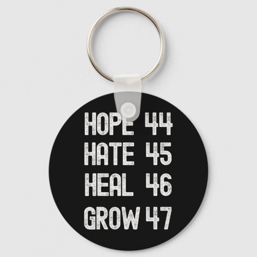 Hate Heal Grow Vote For 2024 President Kamala Harr Keychain