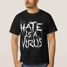 Hate Is A Virus Sharp Pain 2 Tshirt