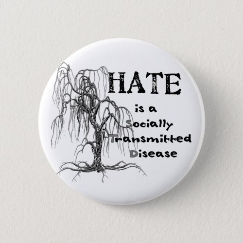 Hate is an STD Button
