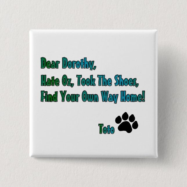 Hate oz button (Front)