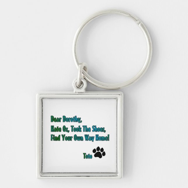 Hate oz keychain (Front)