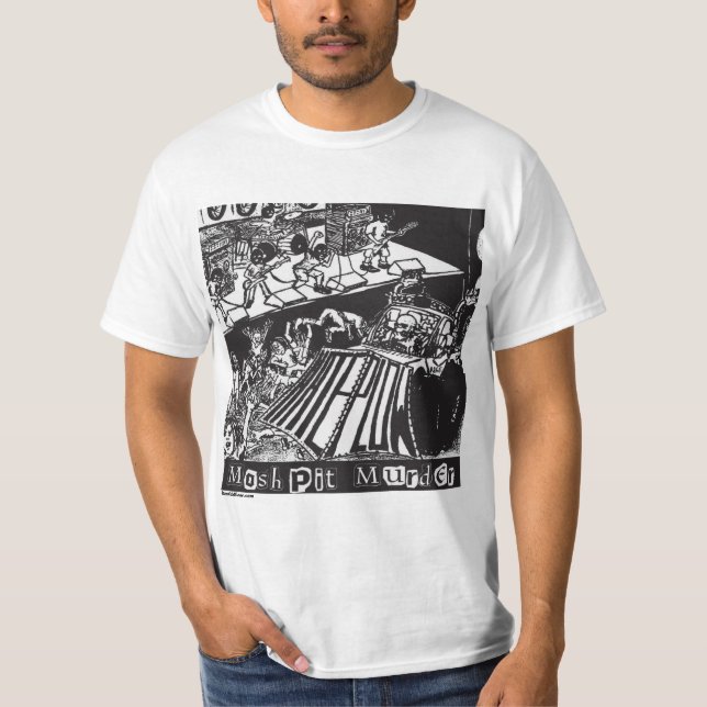 Hate Plow Mosh Pit Murder T-Shirt (Front)