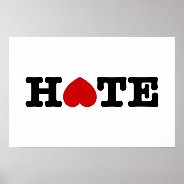 HATE POSTER (Front)