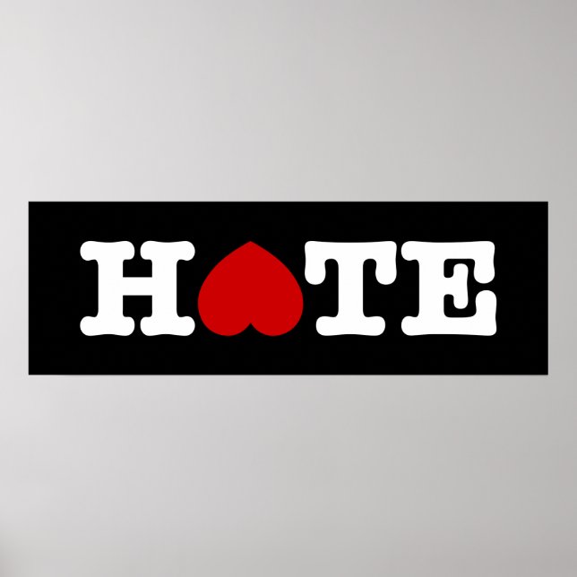 HATE POSTER (Front)